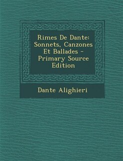 Front cover_Rimes De Dante