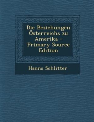 Front cover_Die Beziehungen Österreichs zu Amerika