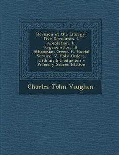 Couverture_Revision of the Liturgy