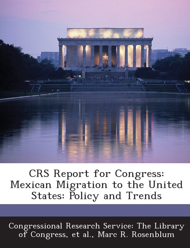 Couverture_CRS Report for Congress