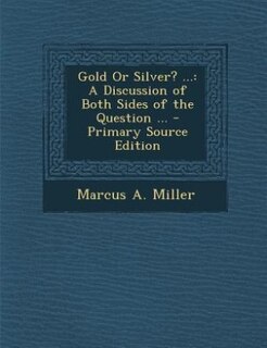 Front cover_Gold Or Silver? ...