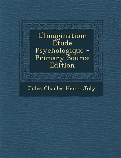 Front cover_L'Imagination