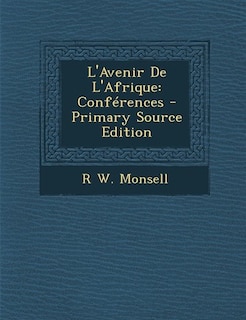 Couverture_L'Avenir De L'Afrique