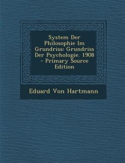 Couverture_System Der Philosophie Im Grundriss