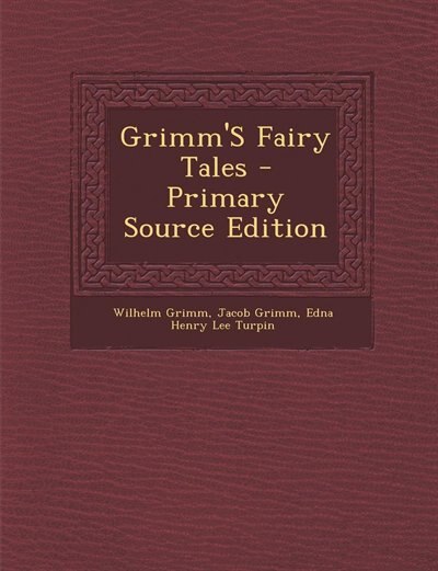 Couverture_Grimm'S Fairy Tales