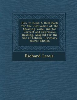Front cover_How to Read