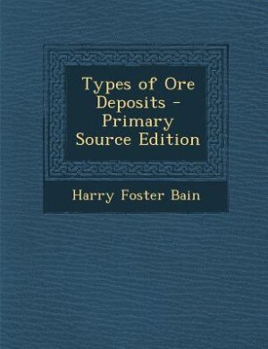 Front cover_Types of Ore Deposits