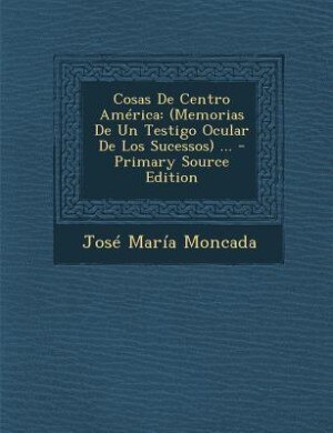 Front cover_Cosas De Centro Am&eacute;rica