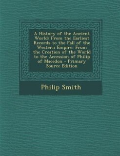 Front cover_A History of the Ancient World