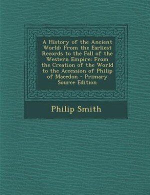 Front cover_A History of the Ancient World