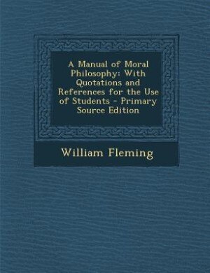 Couverture_A Manual of Moral Philosophy