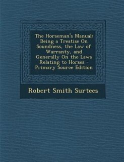 Couverture_The Horseman's Manual