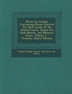 Couverture_Poems by Grades