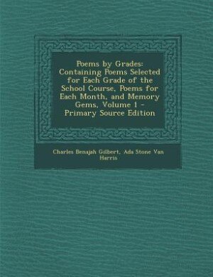 Couverture_Poems by Grades