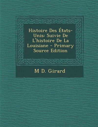 Front cover_Histoire Des États-Unis