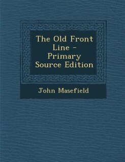 Front cover_The Old Front Line