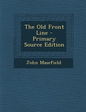 Front cover_The Old Front Line