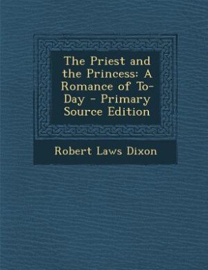 Front cover_The Priest and the Princess