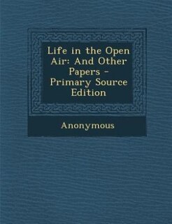 Couverture_Life in the Open Air