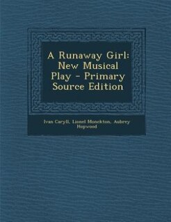 Front cover_A Runaway Girl