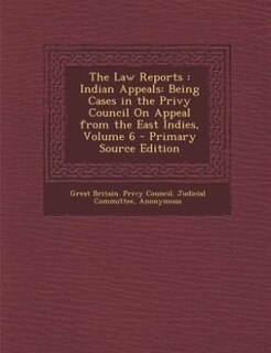 Couverture_The Law Reports