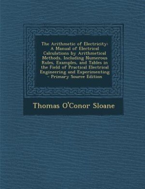 Front cover_The Arithmetic of Electricity