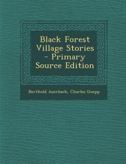 Couverture_Black Forest Village Stories