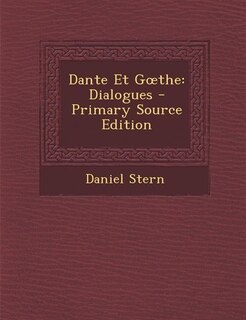 Couverture_Dante Et Gothe