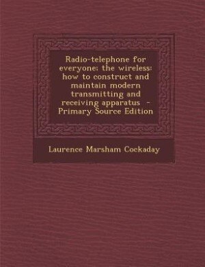 Couverture_Radio-telephone for everyone; the wireless