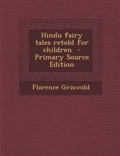 Front cover_Hindu fairy tales retold for children