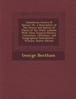 Front cover_Labiatarum Genera Et Species