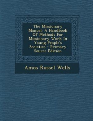 Front cover_The Missionary Manual