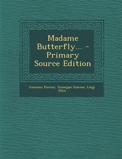 Couverture_Madame Butterfly... - Primary Source Edition