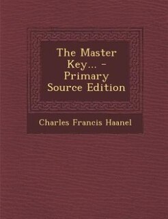 Front cover_The Master Key...