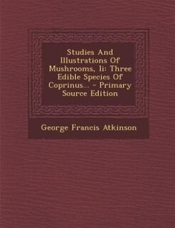 Front cover_Studies And Illustrations Of Mushrooms, Ii