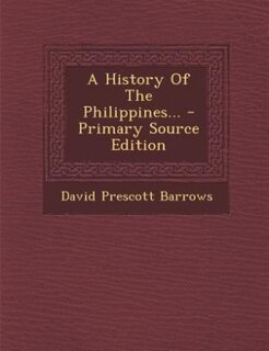 A History Of The Philippines...