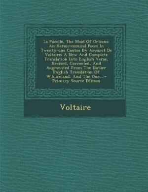 Front cover_La Pucelle, The Maid Of Orleans