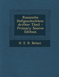 Couverture_Russische Hofgeschichten
