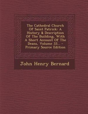Couverture_The Cathedral Church Of Saint Patrick