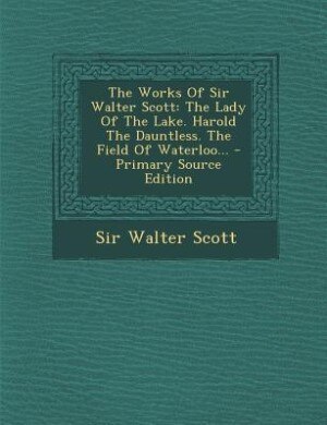 Couverture_The Works Of Sir Walter Scott