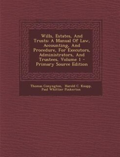 Front cover_Wills, Estates, And Trusts