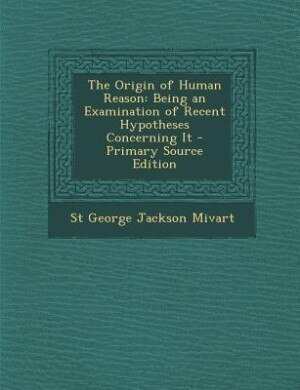 Front cover_The Origin of Human Reason