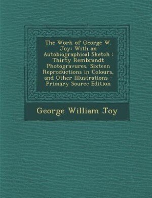 Couverture_The Work of George W. Joy