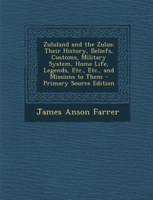 Front cover_Zululand and the Zulus