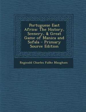 Couverture_Portuguese East Africa
