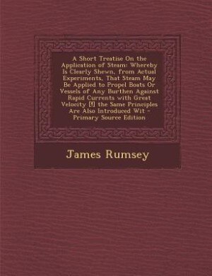 Couverture_A Short Treatise On the Application of Steam
