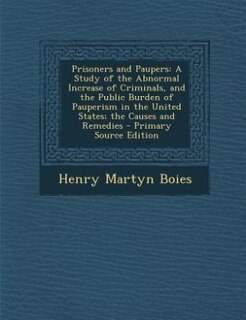 Front cover_Prisoners and Paupers