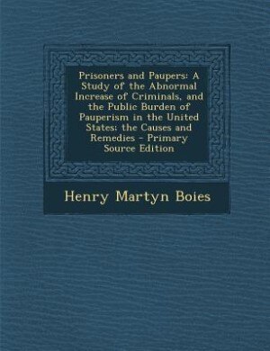 Front cover_Prisoners and Paupers