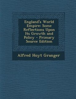 Front cover_England's World Empire