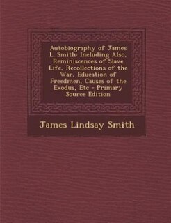 Couverture_Autobiography of James L. Smith